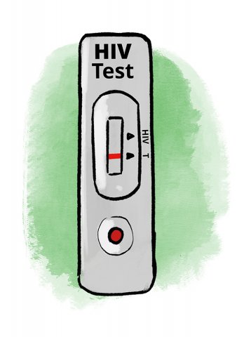 HIV-Test (negativ)