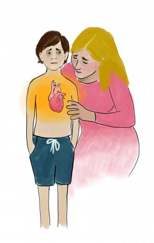 Kind mit Herzfehler
