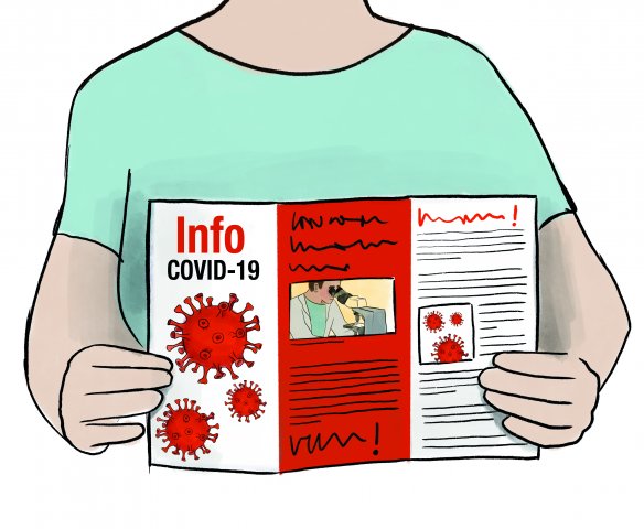 Gesundheitsinformation COVID-19-Virus