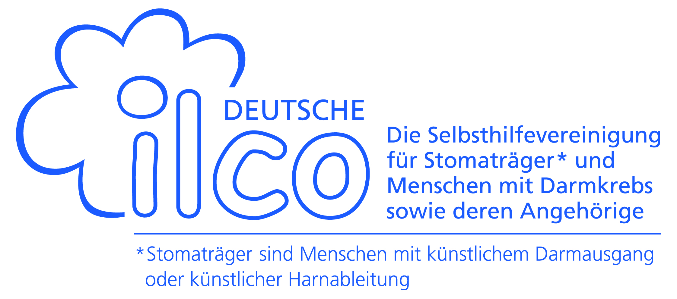 ILCO Logo blau lang neben